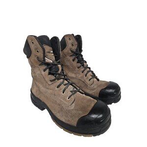 Dakota Men's 8" Quad Basic Steel Toe Composite Plate Work Boots 8006 Tan 12M